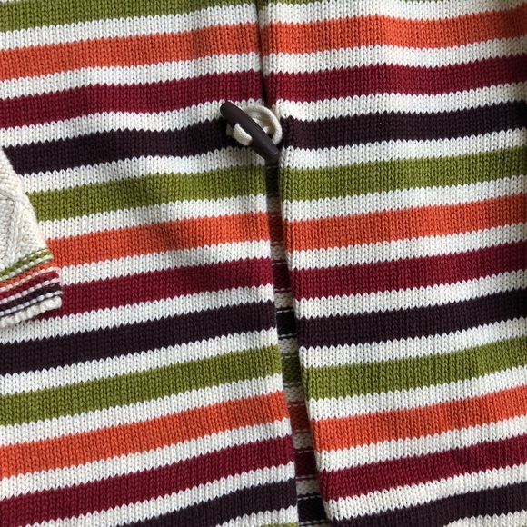 Gymboree Girls Toggle Button Striped Cardigan 4T - Picture 4 of 7